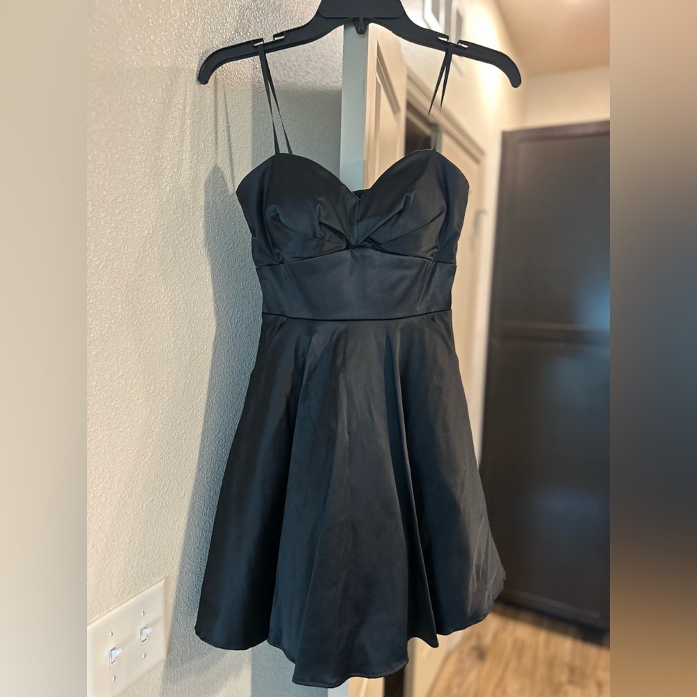 Black Homecoming/Graduation Party Dress